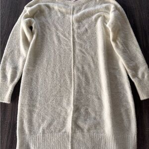 Isabel Maternity by Ingrid & Isabel Cream Long Sleeve Dress